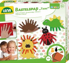 Cover LENA® 42620 - Bastelspaß Tiere, Bastelset ab 3 Jahren
