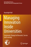 Managing Innovation Inside Universities (eBook, PDF)