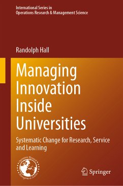Managing Innovation Inside Universities (eBook, PDF) - Hall, Randolph