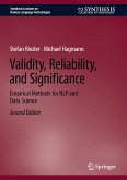 Validity, Reliability, and Significance (eBook, PDF)