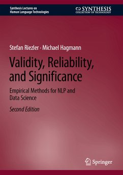 Validity, Reliability, and Significance (eBook, PDF) - Riezler, Stefan; Hagmann, Michael