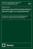 Verhinderung rechtsmissbräuchlicher Abmahnungen im Lauterkeitsrecht (eBook, PDF)