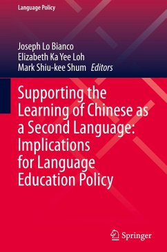 Cover Supporting the Learning of Chinese as a Second Language: Implications for Language Education Policy