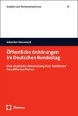 Öffentliche Anhörungen im Deutschen Bundestag (eBook, PDF)