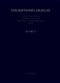 Tanagra et ager Tanagraeus / Inscriptiones Graecae Vol VII, Pars III Tanagra et ager Tanagraeus / Inscriptiones Graecae Vol VII, Pars III