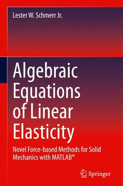 Algebraic Equations of Linear Elasticity - Schmerr Jr., Lester W.