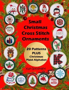 Cover Small Christmas Cross Stitch Ornaments