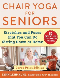 Cover Chair Yoga for Seniors - Large Print Edition