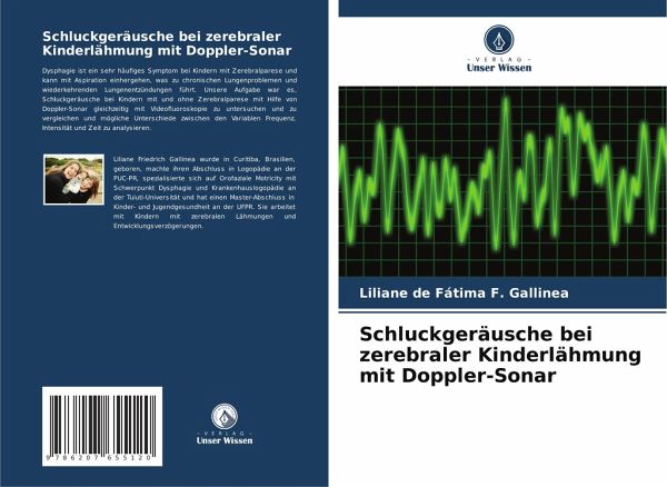 Schluckgeräusche bei zerebraler Kinderlähmung mit Doppler-Sonar