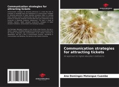 Communication strategies for attracting tickets - Cuambe, Ana Domingas Matangue