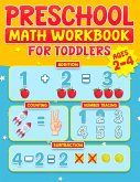 Preschool Math Workbook for Toddlers Ages 2-4