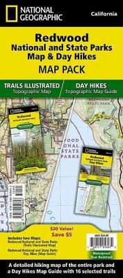 Redwood Day Hikes & National and State Parks [Map Pack Bundle] - National Geographic Maps