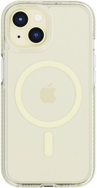 Tech21 EvoCrystal Case MagSafe for iPhone 15 Yellow