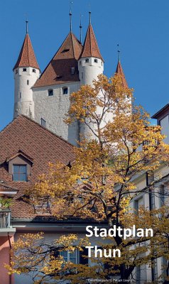 Cover Hallwag Stadtplan Thun 1:7'500