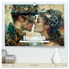 Steampunk - Blütezeit der Mechanik (hochwertiger Premium Wandkalender 2025 DIN A2 quer), Kunstdruck in Hochglanz - Calvendo;Brunner-Klaus, Liselotte