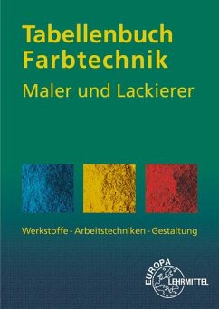 Tabellenbuch Farbtechnik Maler und Lackierer - Sirtl, Helmut;Fritzsch, Andreas;Seeger, Thomas