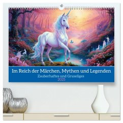 Im Reich der Märchen, Mythen und Legenden (hochwertiger Premium Wandkalender 2025 DIN A2 quer), Kunstdruck in Hochglanz - Calvendo;Kleemann, Claudia