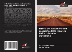 Effetti del lantanio sulle proprietà della lega Mg-Al-Zn colata in agitazione - Singh, Er. Kulwinder;Mittal, Rutash