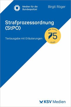 Cover Strafprozessordnung (StPO)