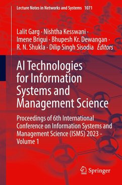 AI Technologies for Information Systems and Management Science