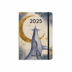 matabooks - A5 Kalender Samaya 2025 Farbe: Midnight (DE/EN)