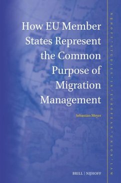 How EU Member States Represent the Common Purpose of Migration Management - Meyer, Sebastian