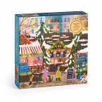 Joy Laforme Merry Market. 1000 Piece Foil Puzzle in a Square Box