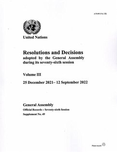 Report of the Secretary-General on the Work of the Organization 76th Supp49 V3