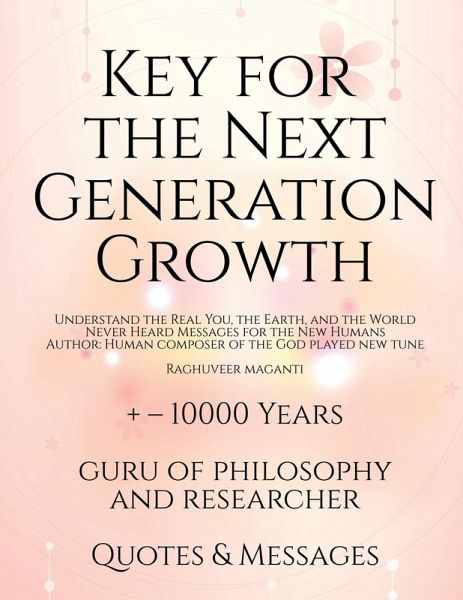 Key for the Next Generation Growth Key for the Next Generation Growth