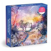 Enchanted Snowfall. 1000 Piece Foil Puzzle