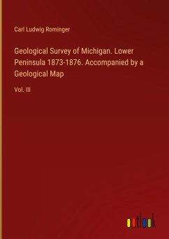 Geological Survey of Michigan. Lower Peninsula 1873-1876. Accompanied by a Geological Map - Rominger, Carl Ludwig