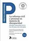 Reforma civil y procesal en materia de discapacidad 2024