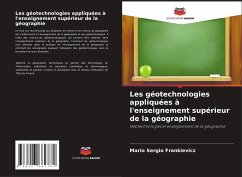 Les géotechnologies appliquées à l'enseignement supérieur de la géographie - Frankievicz, Mario Sergio