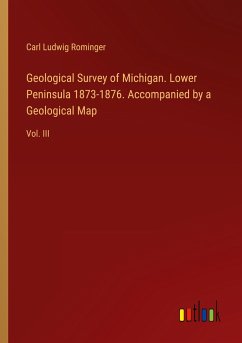 Geological Survey of Michigan. Lower Peninsula 1873-1876. Accompanied by a Geological Map - Rominger, Carl Ludwig