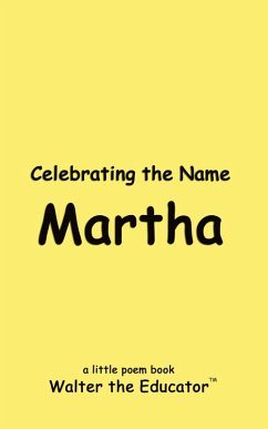 Cover Celebrating the Name Martha