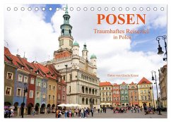 Posen - Traumhaftes Reiseziel in Polen (Tischkalender 2025 DIN A5 quer), CALVENDO Monatskalender