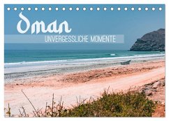 Oman - Unvergessliche Momente (Tischkalender 2025 DIN A5 quer), CALVENDO Monatskalender