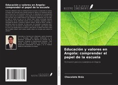 Educación y valores en Angola: comprender el papel de la escuela - Brás, Chocolate