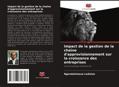 Impact de la gestion de la chaîne d'approvisionnement sur la croissance des entreprises - Ladislas, Ngendahimana