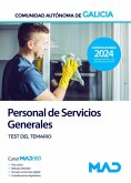 Escala de Personal de Servicios Generales (PSX) Comunidad Autónoma de Galicia. Test del temario