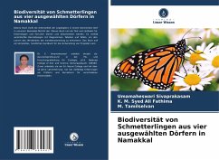 Biodiversität von Schmetterlingen aus vier ausgewählten Dörfern in Namakkal - Sivaprakasam, Umamaheswari;Syed Ali Fathima, K. M.;Tamilselvan, M.