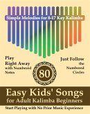 80 Easy Kids' Songs for Adult Kalimba Beginners (eBook, ePUB)