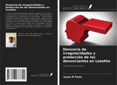 Denuncia de irregularidades y protección de los denunciantes en Lesotho - Thulo, Suzan M