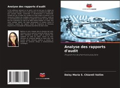 Analyse des rapports d'audit - Maria S. Chiareli Vallim, Daisy