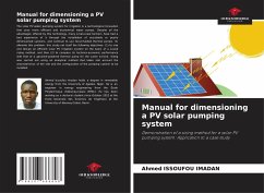 Manual for dimensioning a PV solar pumping system - ISSOUFOU IMADAN, Ahmed