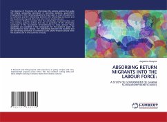 ABSORBING RETURN MIGRANTS INTO THE LABOUR FORCE: - Quaynor, Augustina