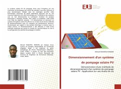 Dimensionnement d'un système de pompage solaire PV - ISSOUFOU IMADAN, Ahmed