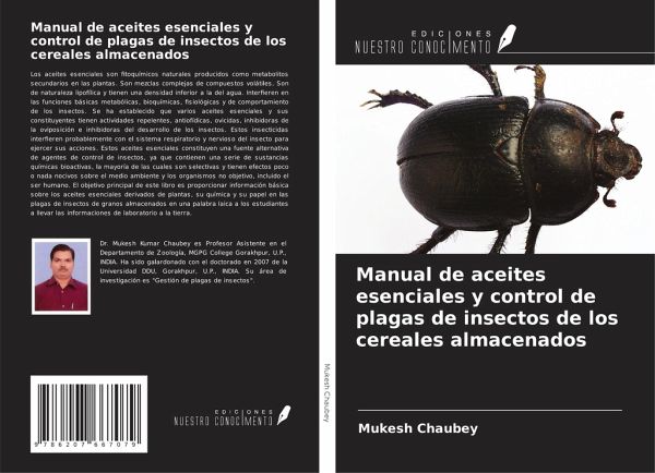 Manual de aceites esenciales y control de plagas de insectos de los cereales almacenados