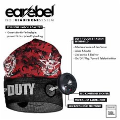 Cover Style Dock Beanie Set Cod Franchise - Camo Red
