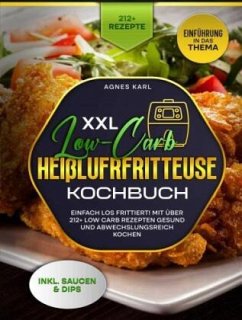 Cover XXL Low-Carb Heißlufrfritteuse Kochbuch